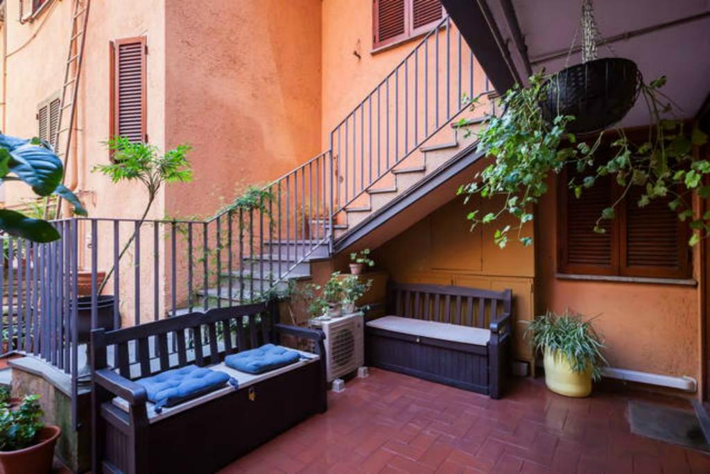ローマCortile Houseアパートメント エクステリア 写真
